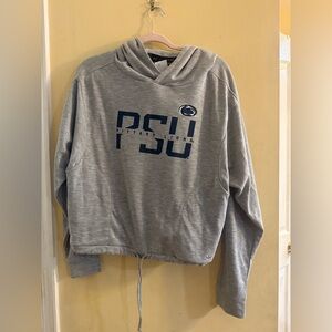 Under Armour Penn State U Light Gray ColdGear Sweatshirt, Large